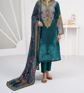 Khaddar 3pc Stitched