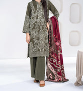 Khaddar 3pc Stitched