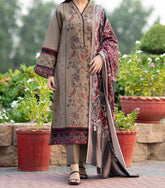 Khaddar 3pc Stitched