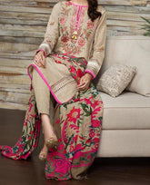 Khaddar 3pc Stitched